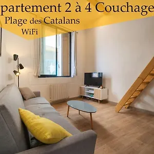 Appartement Equipe Proche De La 2 A 4 Couchages, Marseille