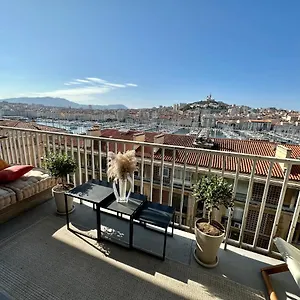 Appartement Le Belvedere Du Vieux-port - Amazing View, Marseille